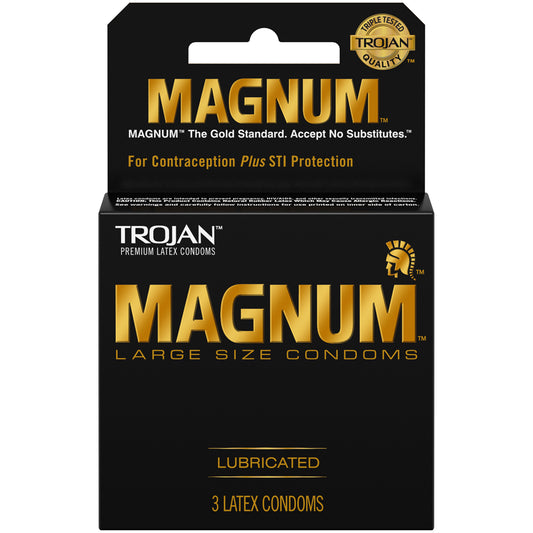 Trojan Magnum Large (3 Pk) | 22600642039 | Available at EroticWarehouse.com