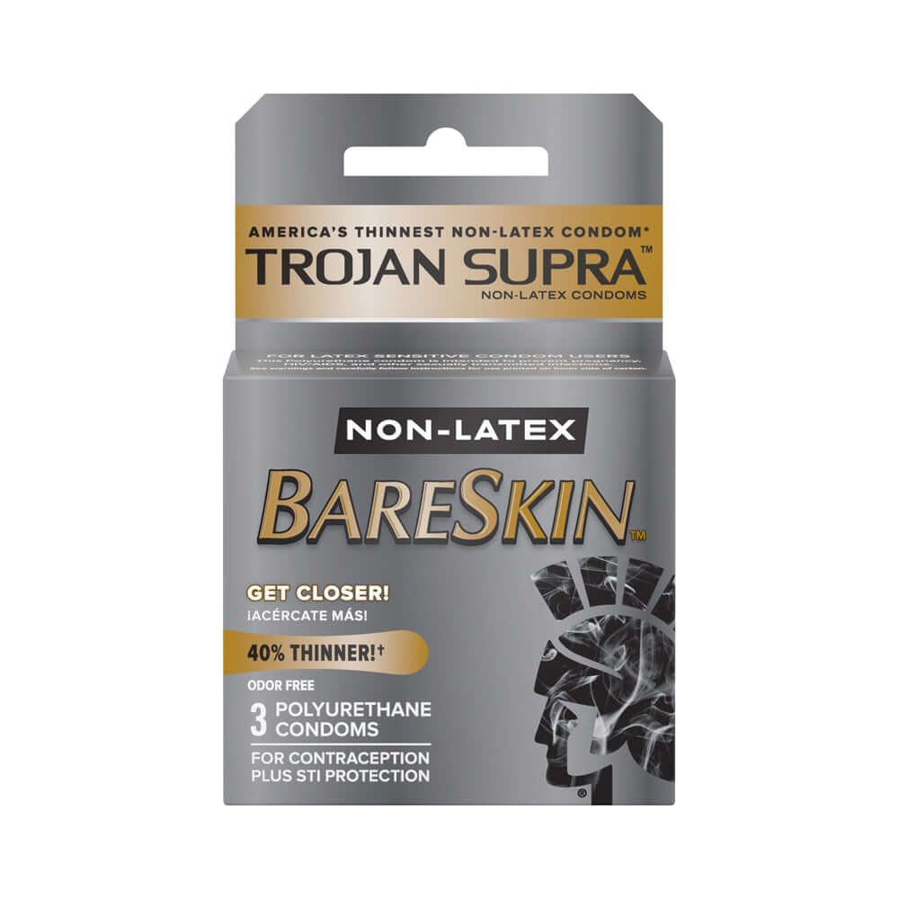 Trojan Supra Lubricated Condoms (3ct) | 22600902201 | Available at EroticWarehouse.com