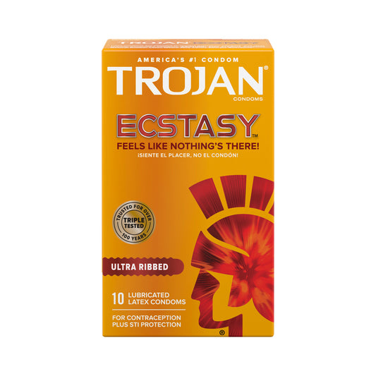 Trojan Ecstasy (10ct) | 22600947325 | Available at EroticWarehouse.com