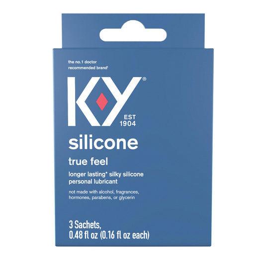 KY True Feel 3Pk Sachet .16 oz. | 67981993745 | Available at EroticWarehouse.com