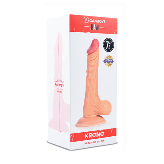 Raw Krono 7.5" Realistic Dildo | 94308630915 | Available at EroticWarehouse.com