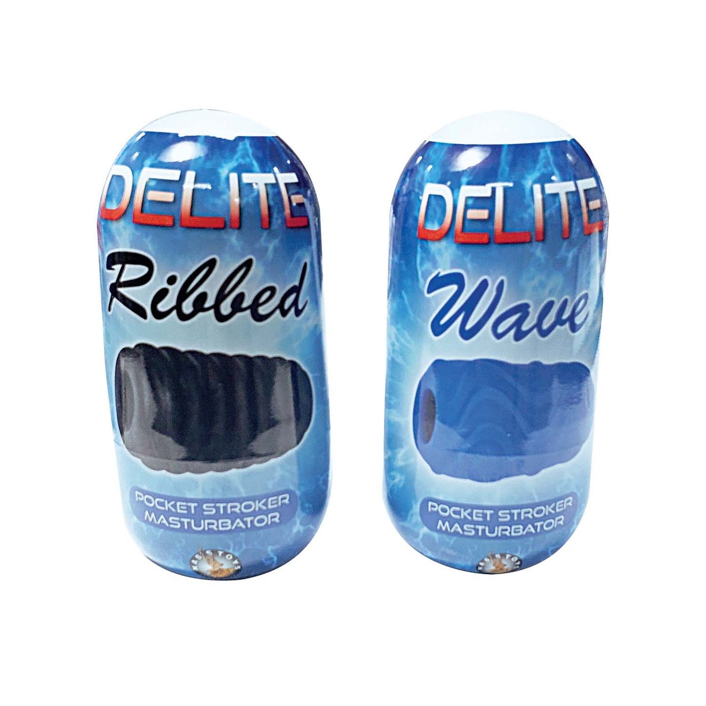 Delite Pocket Stroker Masturbators - 6 Pack | 782631326000 | Available at EroticWarehouse.com