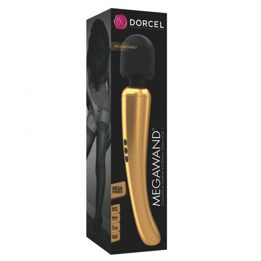 Dorcel Megawand Gold Rechargeable Wand | 3700436071786 | Available at EroticWarehouse.com