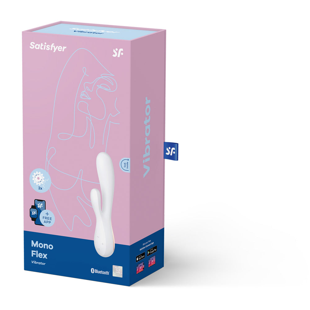 Satisfyer Mono Flex White | 4061504002637 | Available at EroticWarehouse.com