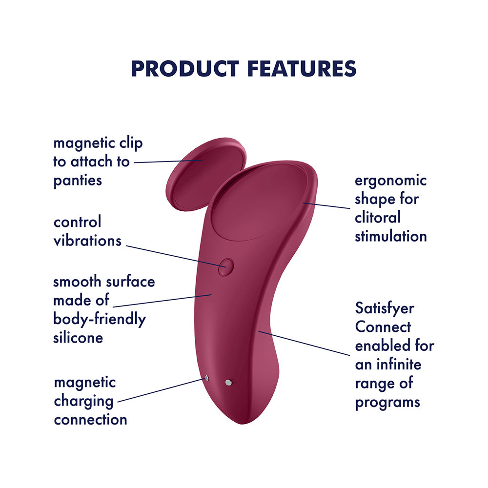 Sexy Secret Wine Red | 4061504003351 | Available at EroticWarehouse.com