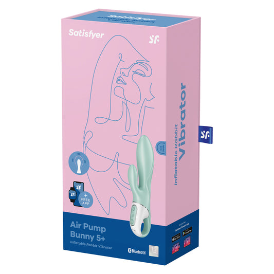 Air Pump Bunny 5+ Mint | 4061504038537 | Available at EroticWarehouse.com
