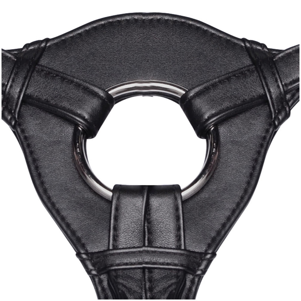 Patent Leather Strap-On Harness | 4890808062098 | Available at EroticWarehouse.com