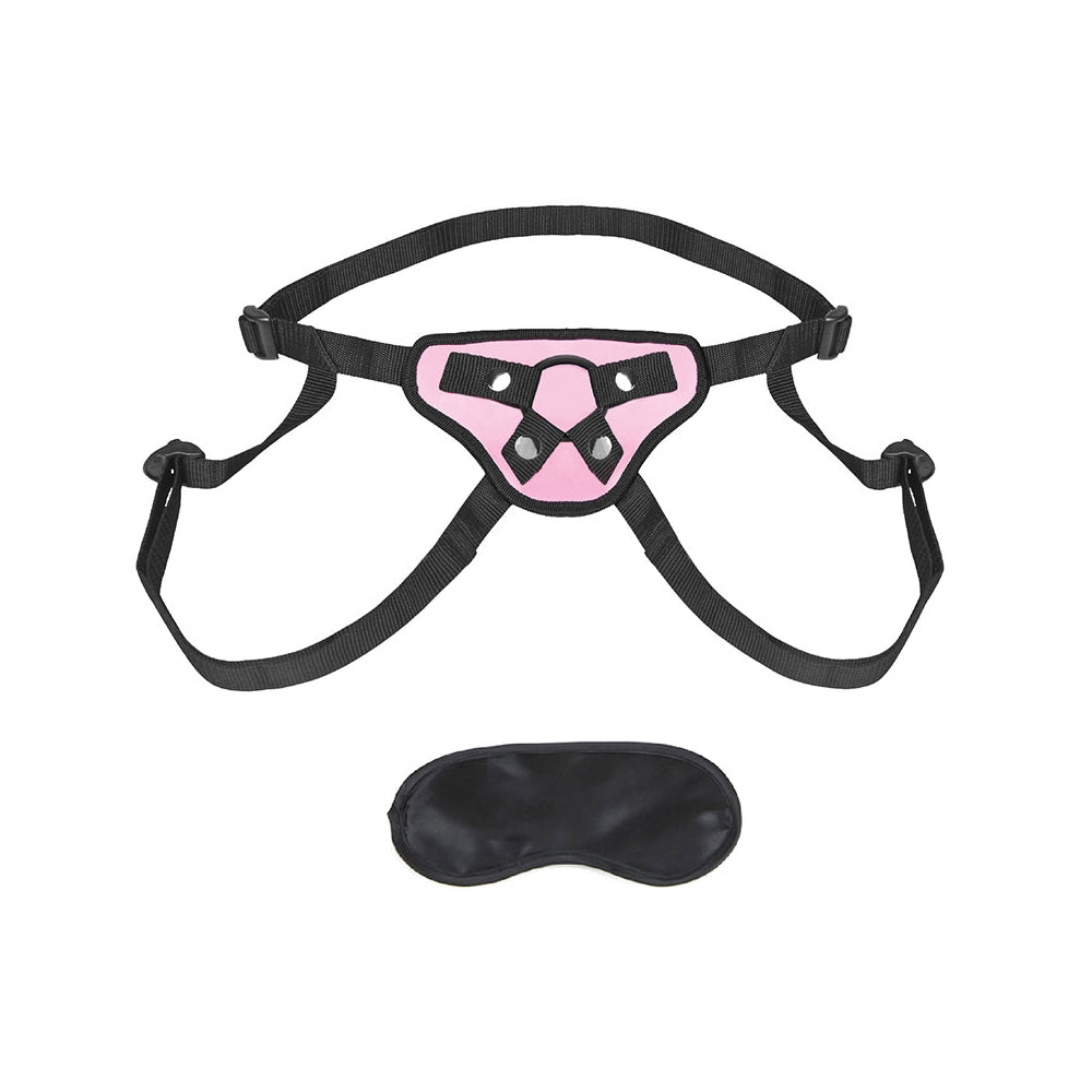 Pretty In Pink Strap-On Harness | 4890808062166 | Available at EroticWarehouse.com