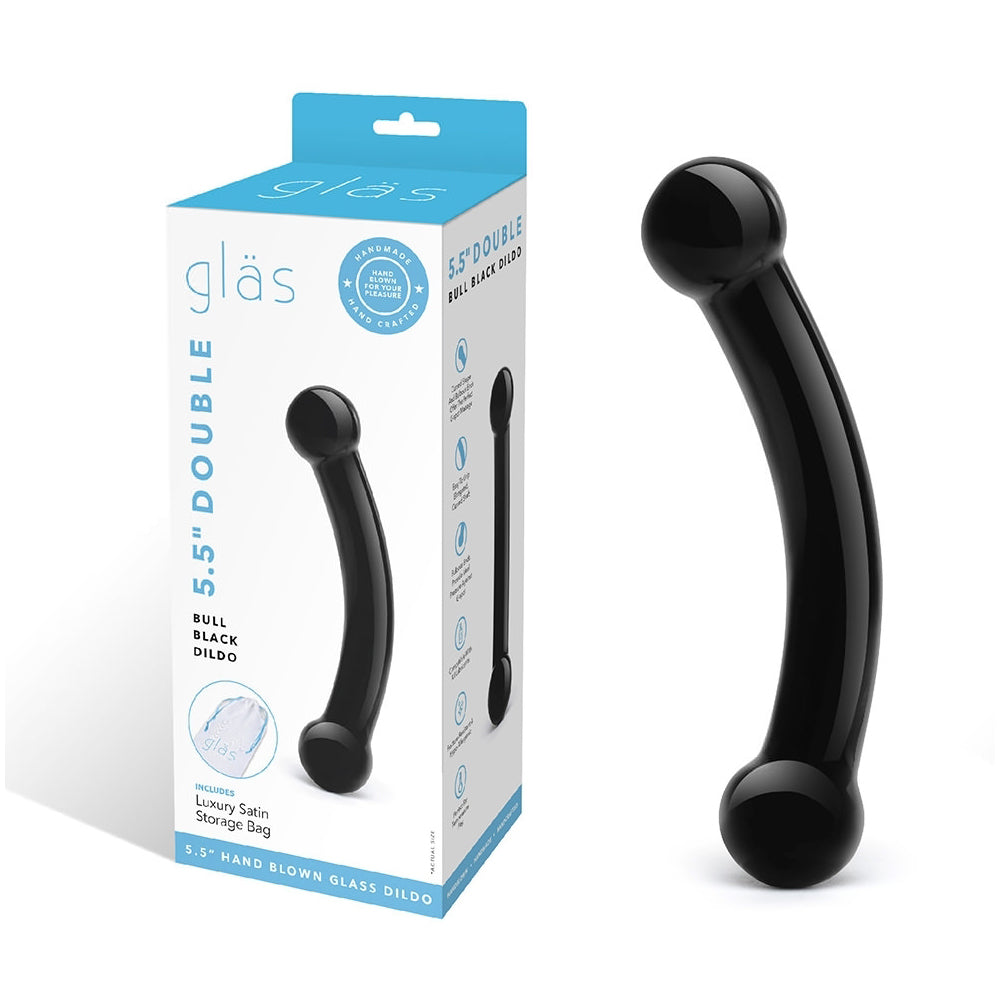 Double Bull Black Dildo | 4890808062722 | Available at EroticWarehouse.com