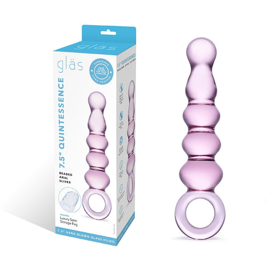 Quintessence Beaded Anal Slider | 4890808063330 | Available at EroticWarehouse.com
