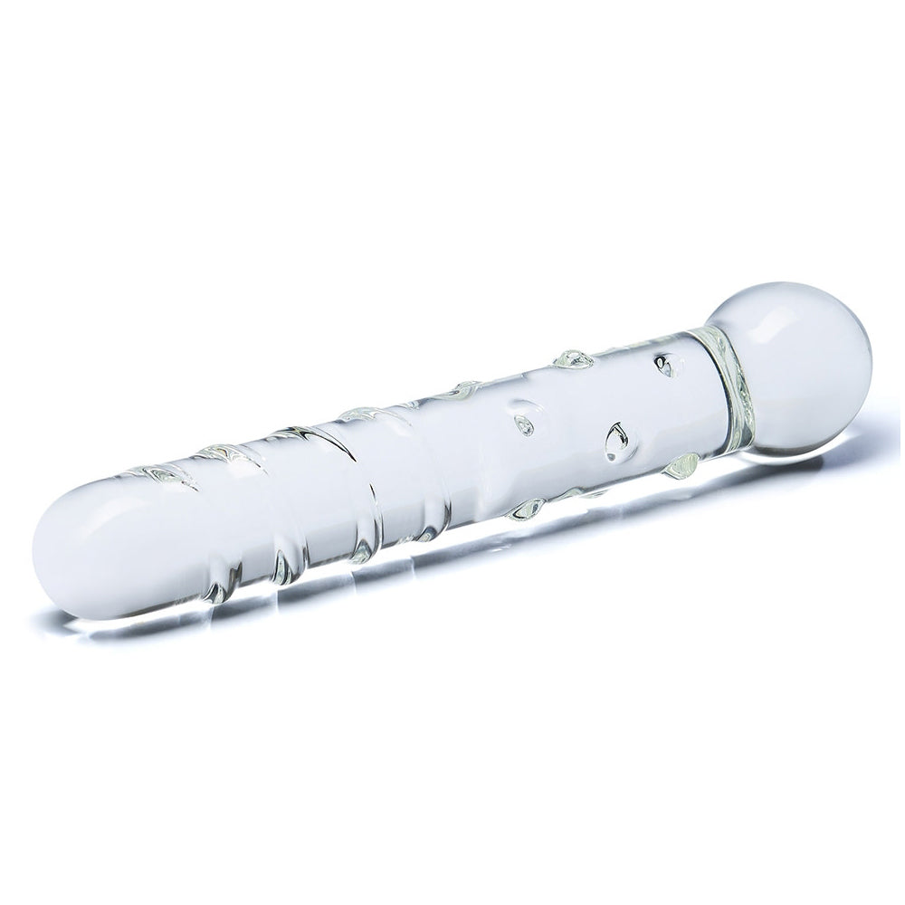Callisto Clear Glass Dildo | 4890808063422 | Available at EroticWarehouse.com