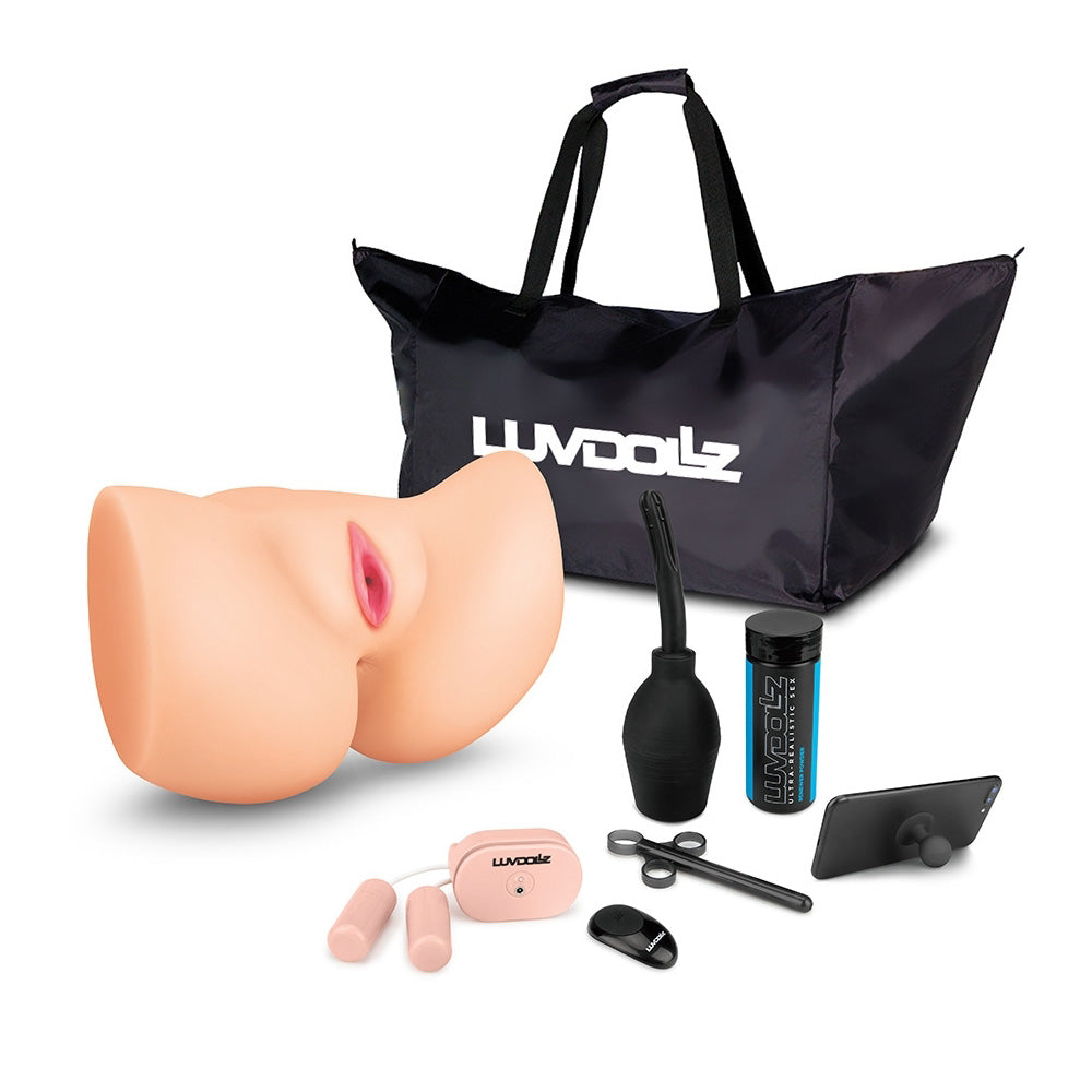 Luv Dollz Remote Control Spread Eagle Pussy & Ass | 4890808232200 | Available at EroticWarehouse.com