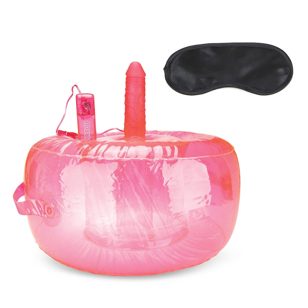 Inflatable Sex Chair With Vibrating Dildo | 4890808245507 | Available at EroticWarehouse.com