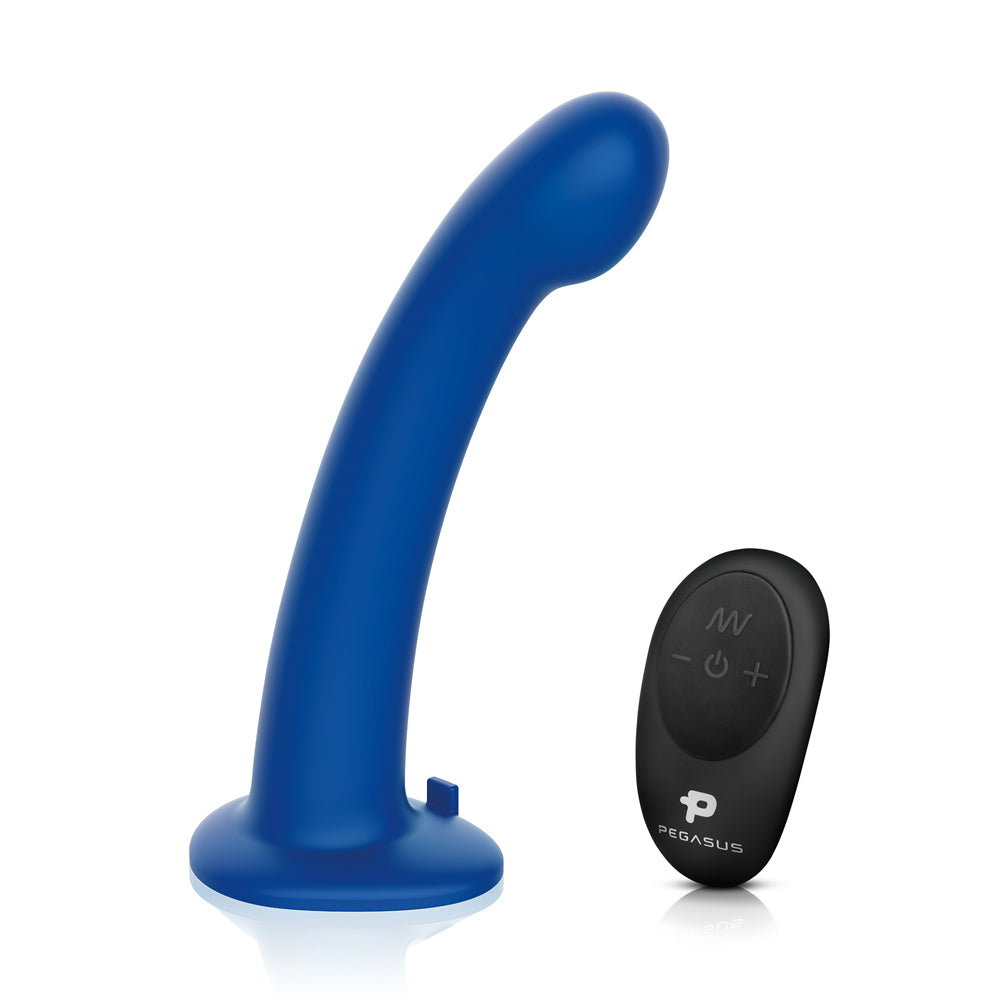 8" Remote Control P-Spot G-Spot Silicone Peg With Harness Included | 4890808255643 | Available at EroticWarehouse.com