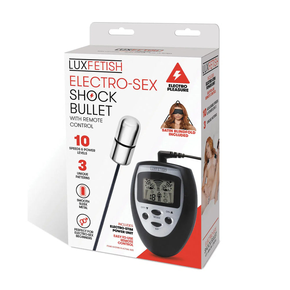 Electro-Sex Shock Bullet With Remote Control | 4890808263372 | Available at EroticWarehouse.com