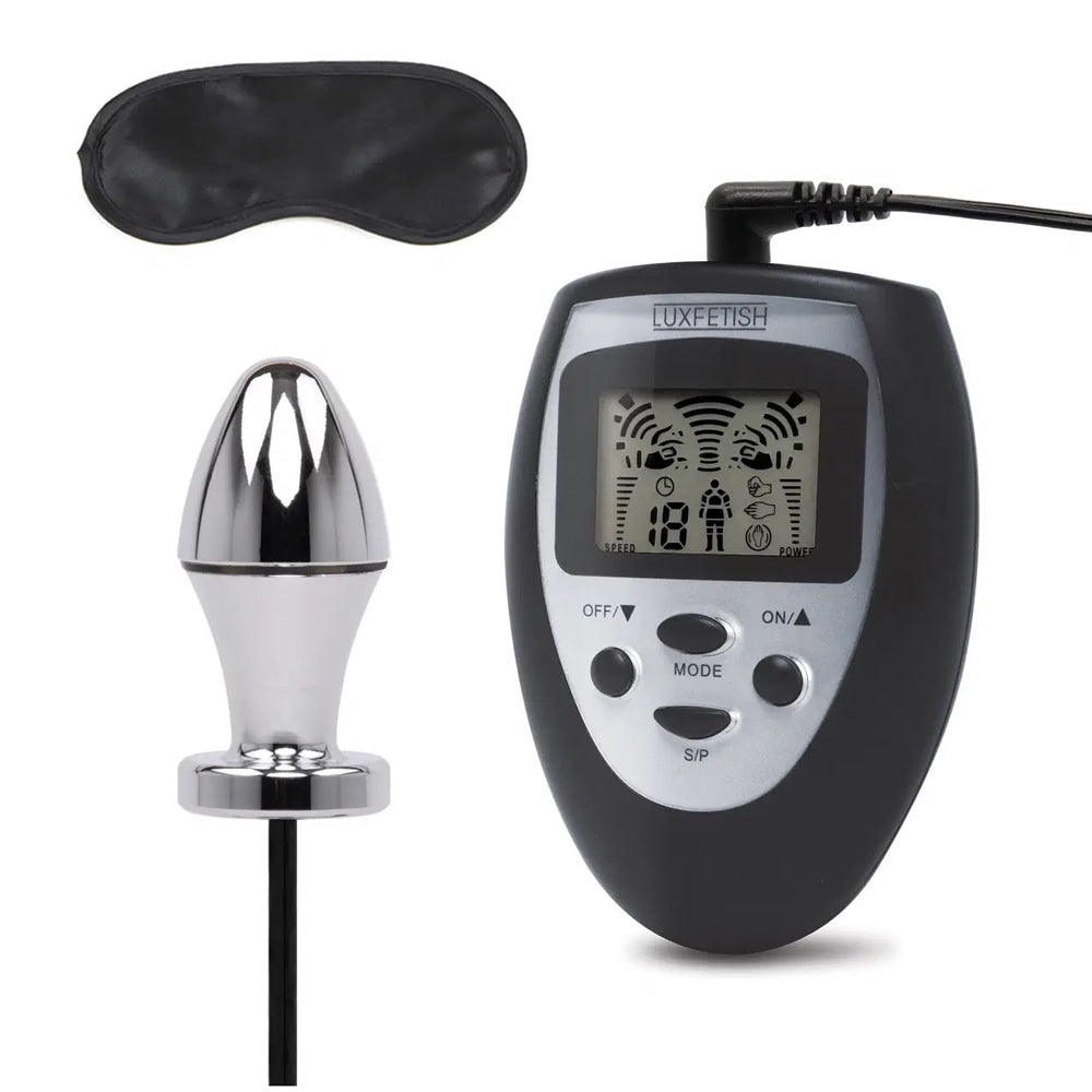 Electro-Sex Shock Butt Plug With Remote Control | 4890808263402 | Available at EroticWarehouse.com