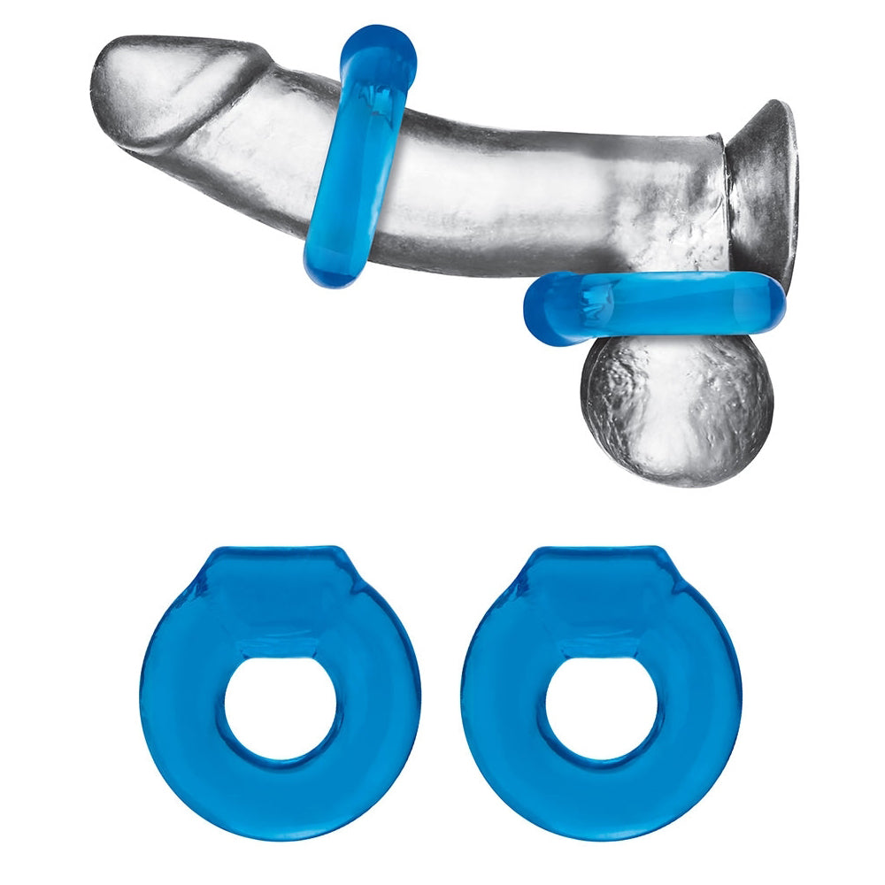 2-Pack Ultra-Strech Stamina Endurance Ring | 4890808264614 | Available at EroticWarehouse.com