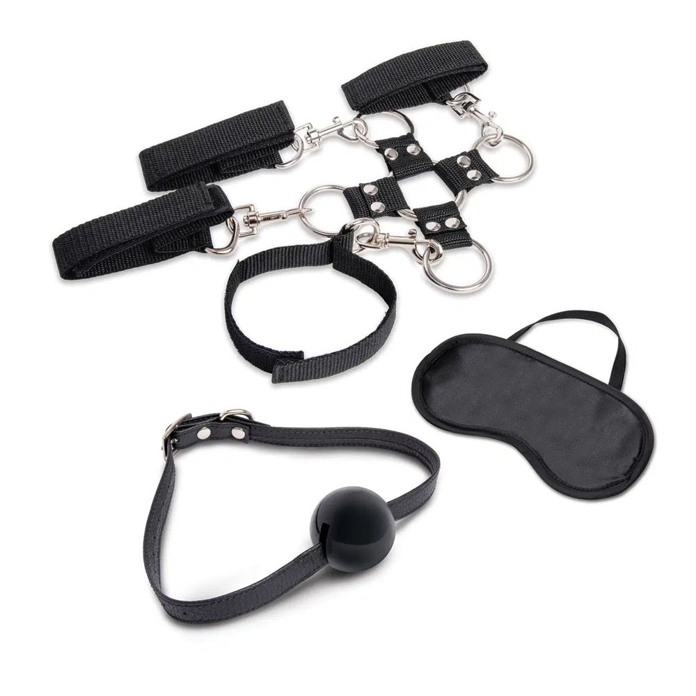 7Pc Hogtie & Ball Gag Kit | 4890808279342 | Available at EroticWarehouse.com