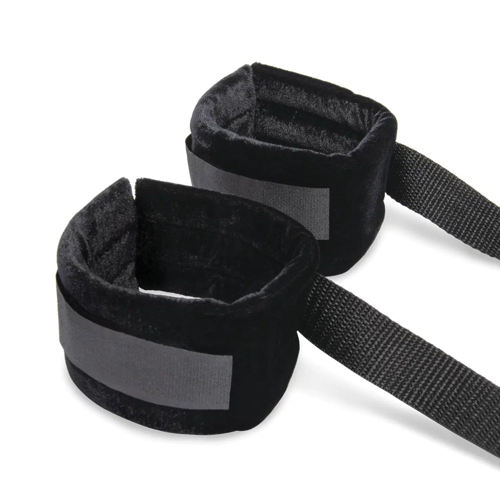 4Pc Bondage Bed Strap & Flogger Kit | 4890808279366 | Available at EroticWarehouse.com