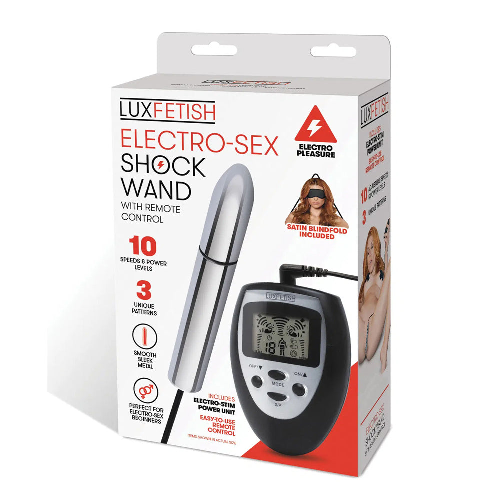 Electro-Sex Shock Wand With Remote Control | 4890808279373 | Available at EroticWarehouse.com