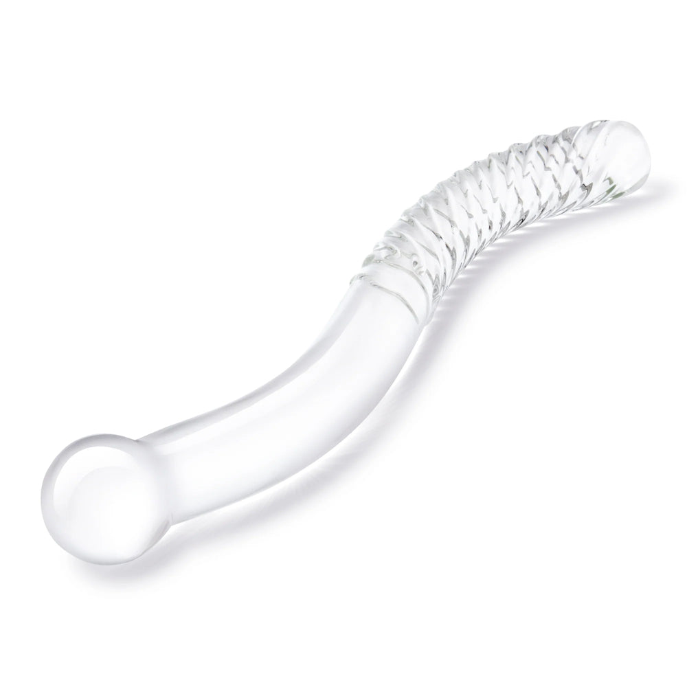 Glas 11" Glass Pelvic Wand Double Ended | 4890808283042 | Available at EroticWarehouse.com