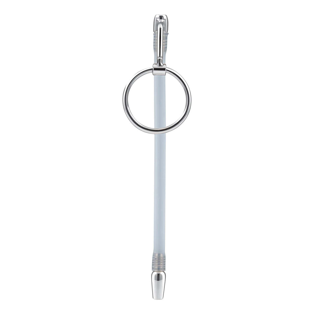 Stainless Steel Cock Ring Catheter Urethral Plug | 4890808283301 | Available at EroticWarehouse.com
