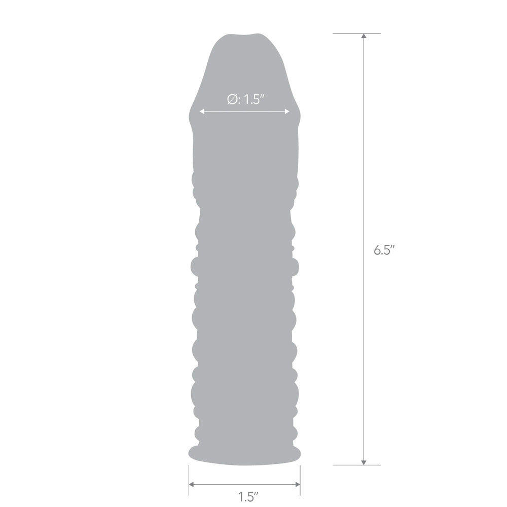 6.5" Veiny Penis Extension | 4890808292464 | Available at EroticWarehouse.com