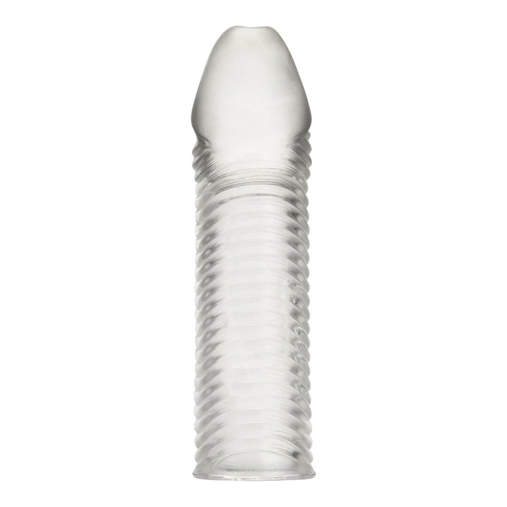 6.5" Wavy Ribbed Penis Extension | 4890808292471 | Available at EroticWarehouse.com