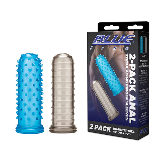 2-Pack Anal Stimulating Finger Sleeves | 4890808292495 | Available at EroticWarehouse.com