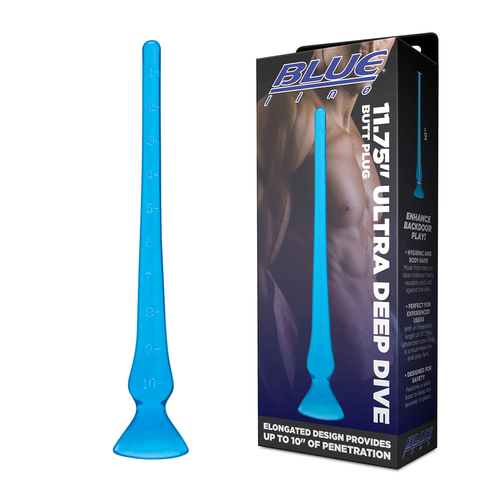11.75" Ultra Deep Dive Butt Plug | 4890808292549 | Available at EroticWarehouse.com