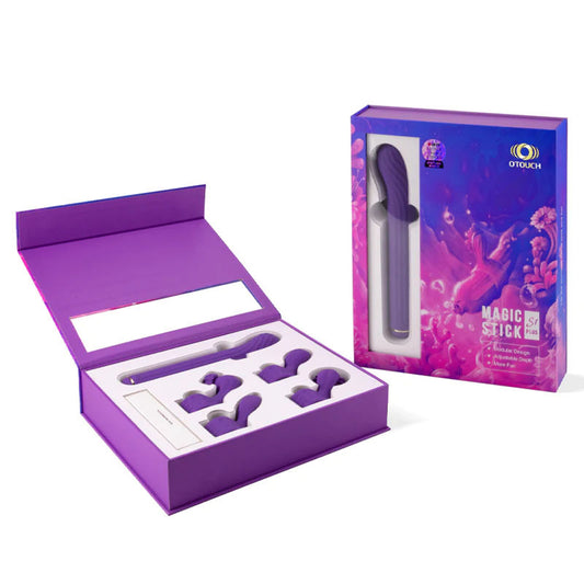 Magic Stick Multi Functioning Vibrator S1 Plus Purple | 4897127060316 | Available at EroticWarehouse.com