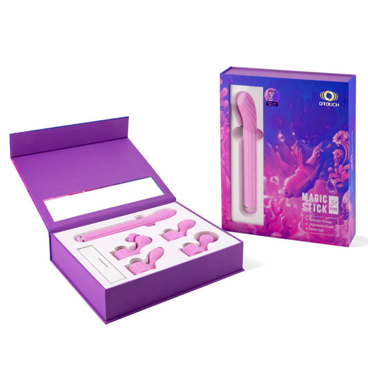 Magic Stick Multi Functioning Vibrator S1 Plus Pink | 4897127060408 | Available at EroticWarehouse.com