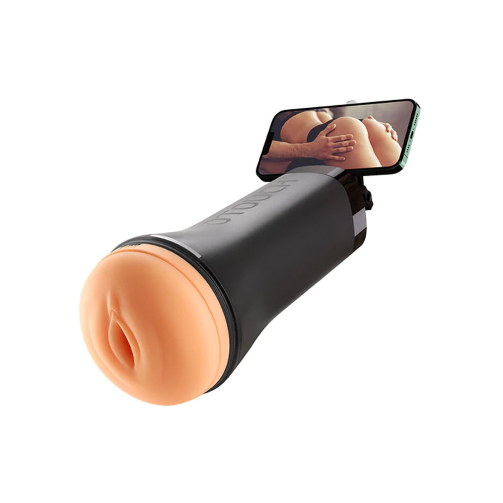 Inscup 3 Vibrating Masturbator Black | 4897127060569 | Available at EroticWarehouse.com