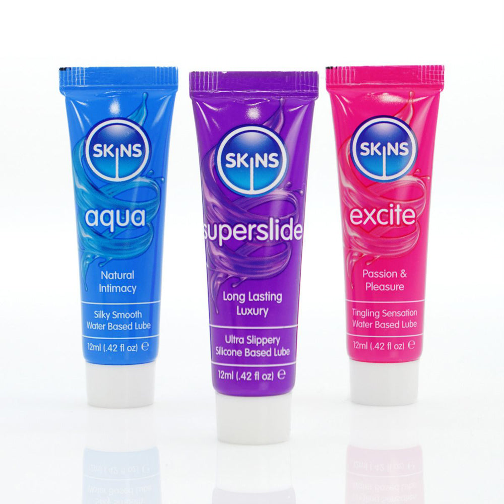 Skins 12 ml. Sampler Tubes Vital 3Pk | 5037353010337 | Available at EroticWarehouse.com