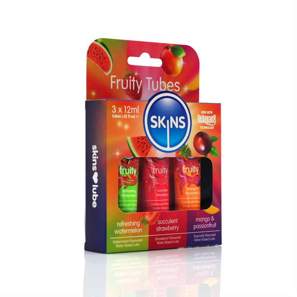 Skins 12 ml. Sampler Tubes Fruity 3Pk | 5037353010344 | Available at EroticWarehouse.com