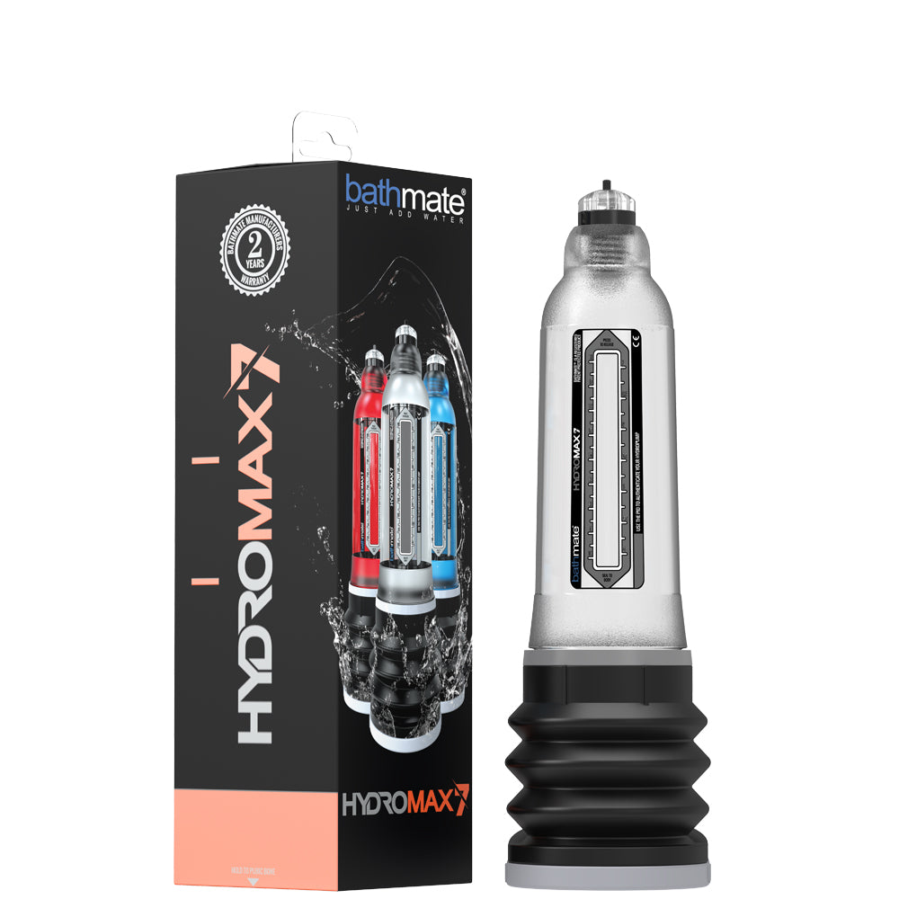 Hydromax 7 Crystal Clear | 5060140209560 | Available at EroticWarehouse.com