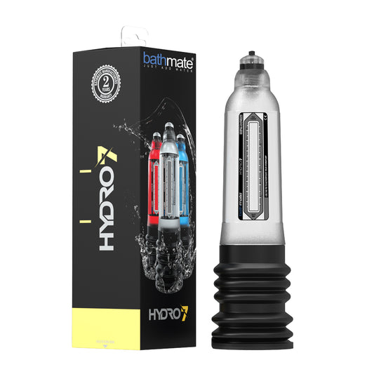 Bathmate Hydro 7 Crystal Clear | 5060140209928 | Available at EroticWarehouse.com