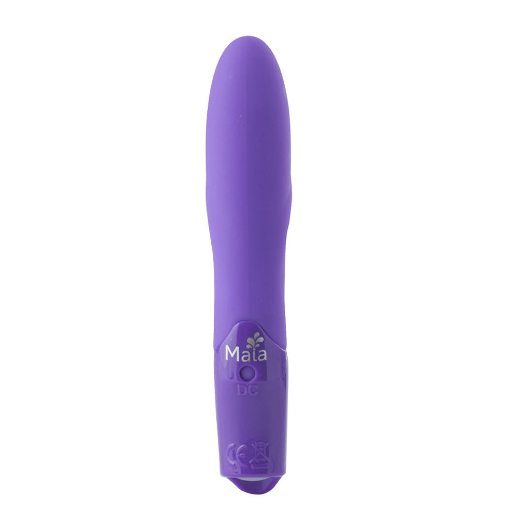 Margo USB Rechargeable Silicone 10-Function Textured Bullet Vibrator Neon Purple | 5060311470621 | Available at EroticWarehouse.com