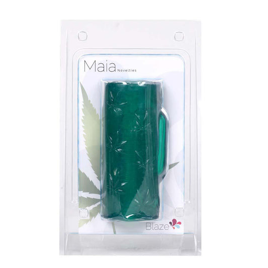 Maia Blaze Cannabis Stroker W/ Rechargeable Bullet | 5060311473202 | Available at EroticWarehouse.com