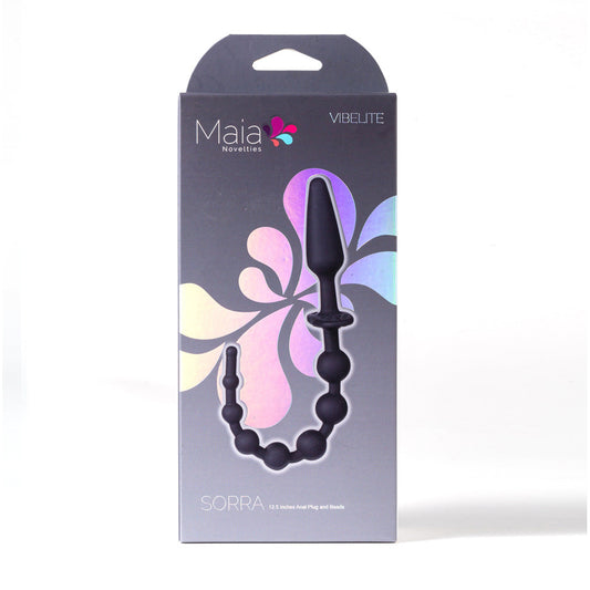 Maia Sorra Anal Plug Plus Anal Bead | 5060311473615 | Available at EroticWarehouse.com