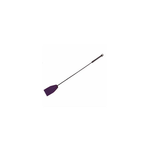 Leather Riding Crop Purple | 5060363861583 | Available at EroticWarehouse.com