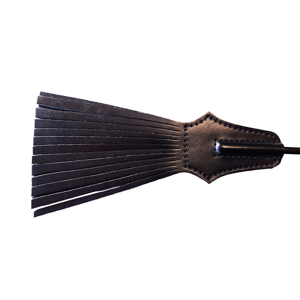 Tasselled Riding Crop Black | 5060404819399 | Available at EroticWarehouse.com