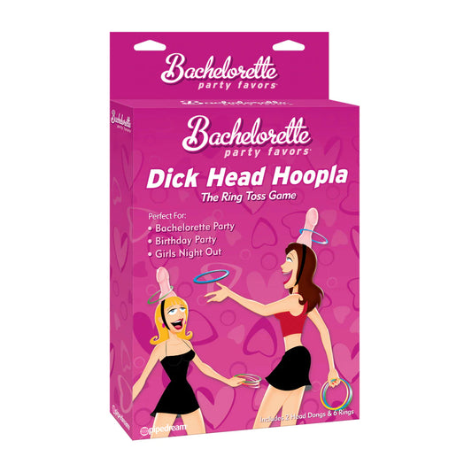 Bachelorette Party Favors Dick Head Hoopla | 603912229516 | Available at EroticWarehouse.com