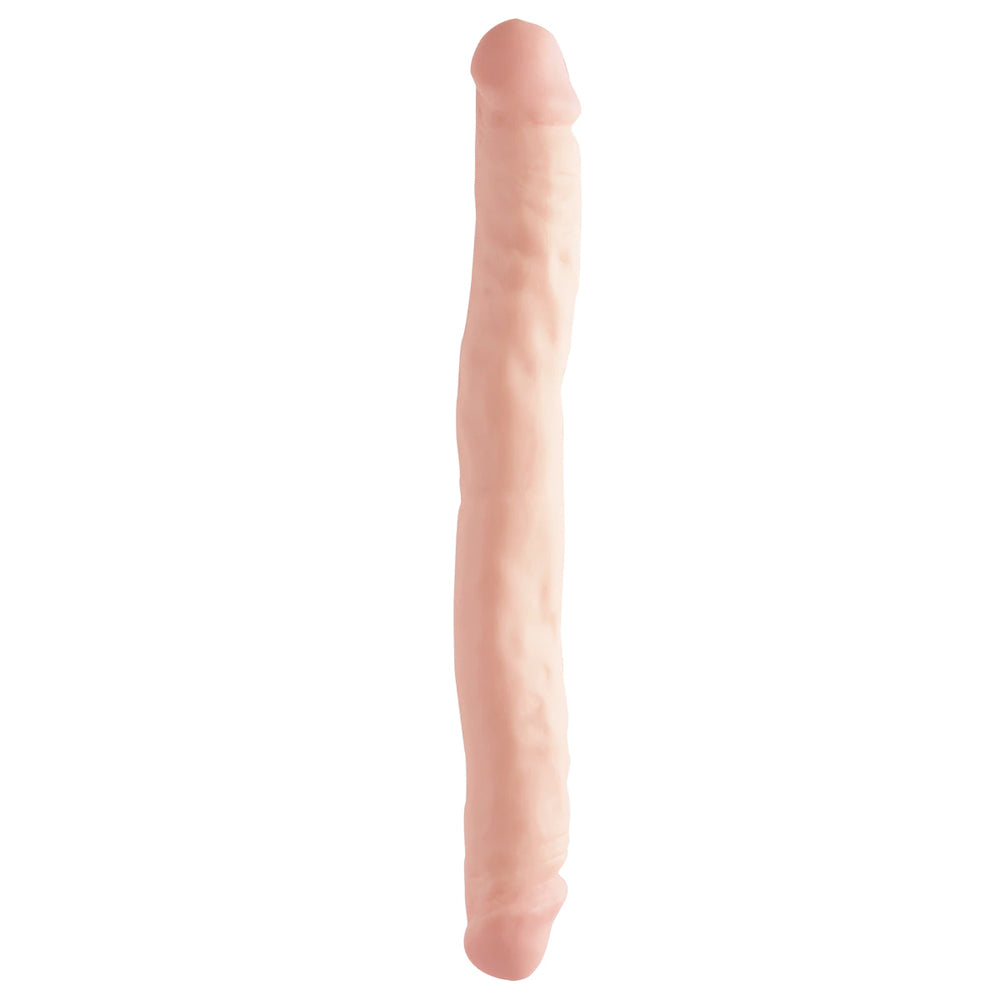 Basix Rubber Works 12" Double Dong Flesh | 603912265323 | Available at EroticWarehouse.com