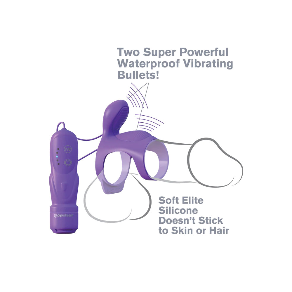 Fantasy C-Ringz Ultimate Couples Cage Purple | 603912358254 | Available at EroticWarehouse.com