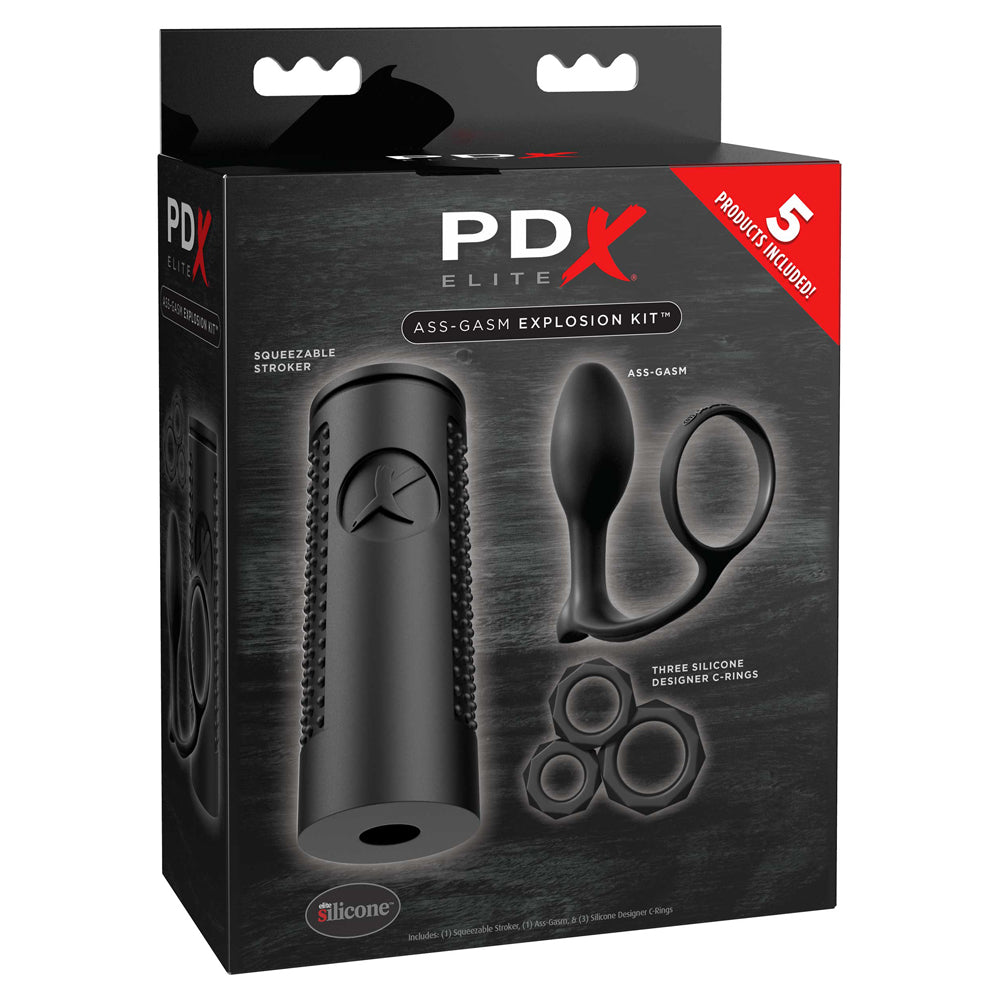 PDX Elite Ass-Gasm Explosion Kit | 603912745023 | Available at EroticWarehouse.com