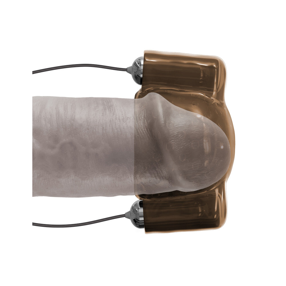 Classix Dual Vibrating Head Teaser Black/Smoke | 603912760132 | Available at EroticWarehouse.com