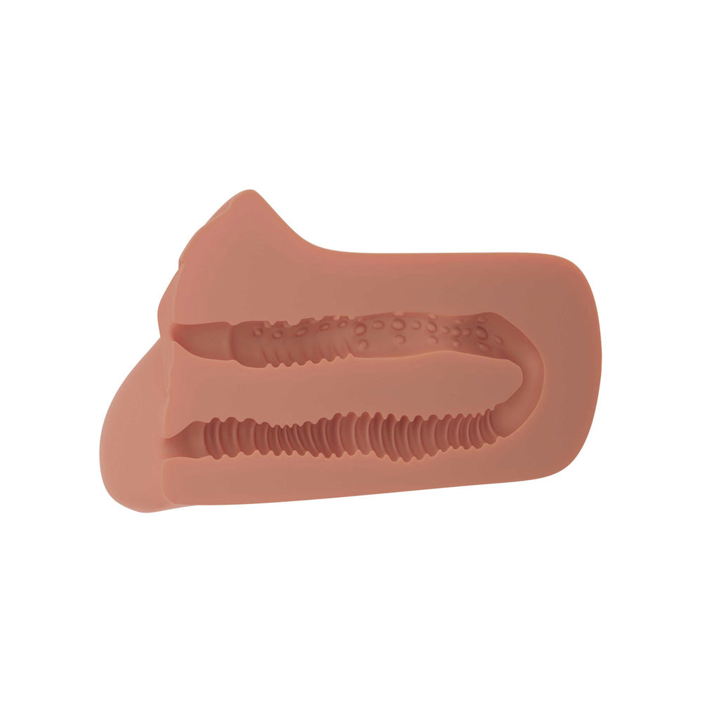 Pdx Plus Pick Your Pleasure Stroker Tan | 603912764383 | Available at EroticWarehouse.com
