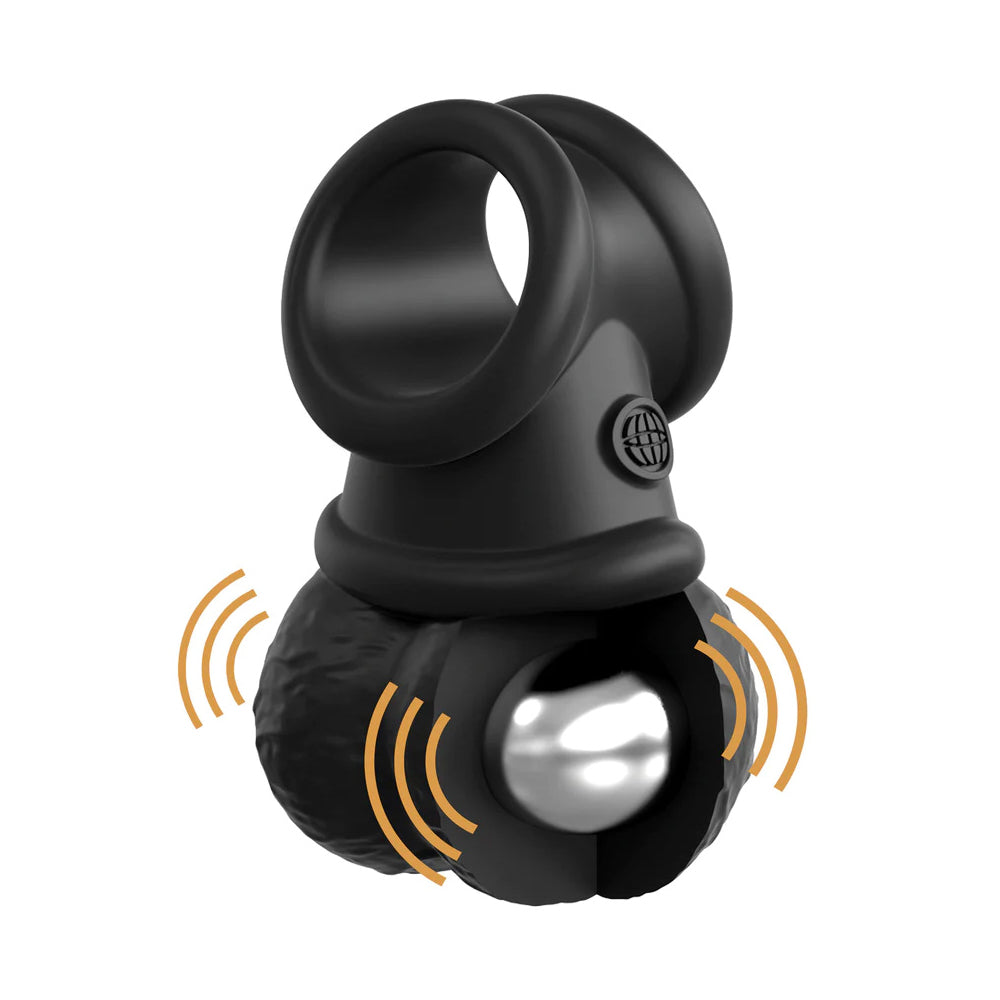 King Cock Elite Ultimate Vibrating Silicone Body Dock Kit | 603912771275 | Available at EroticWarehouse.com