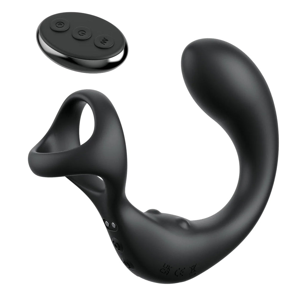 Anal Fantasy Elite Ass-Gasm Taint-Alizer Black | 603912775778 | Available at EroticWarehouse.com